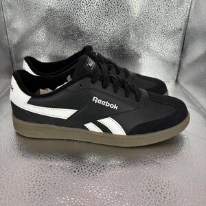 Reebok Club C Revenge Mens 6 Black White Gum Sole Sneakers Low Top Shoes
